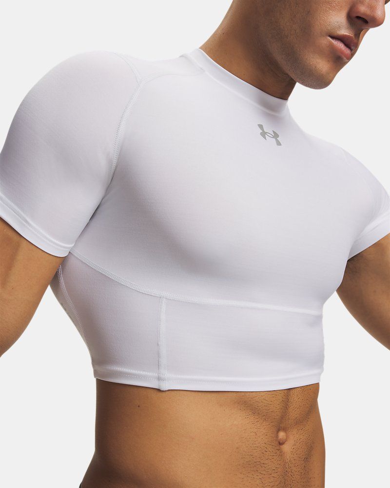 HeatGear® Elite Men's Compression Crop Short Sleeve — view 3