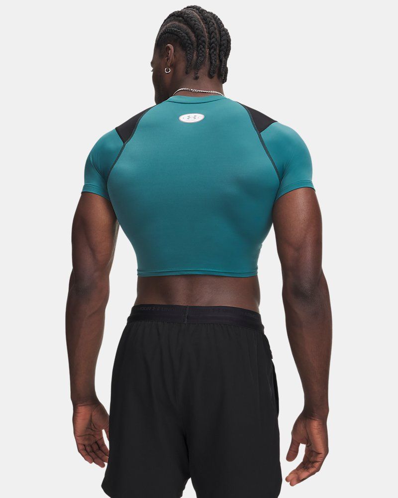 HeatGear® Elite Men's Compression Crop Short Sleeve — view 5