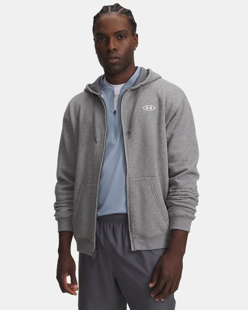 UA Rival Fleece Men's Full-Zip Hoodie — view 9