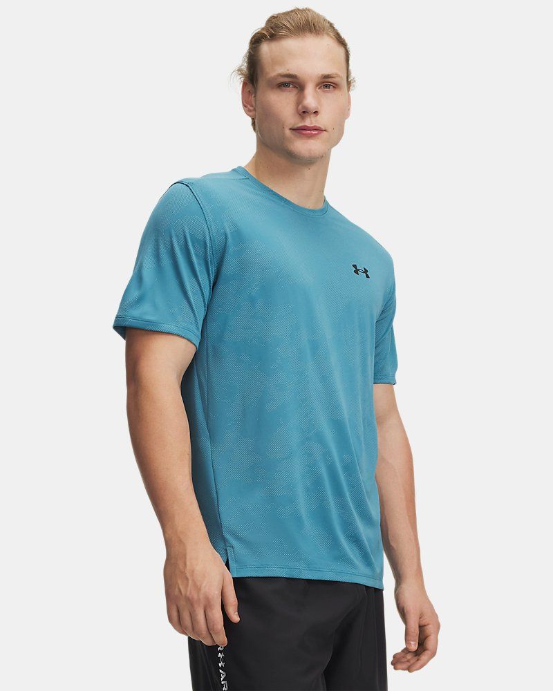 UA Tech™ Vent Jacquard Men's Short Sleeve — view 7