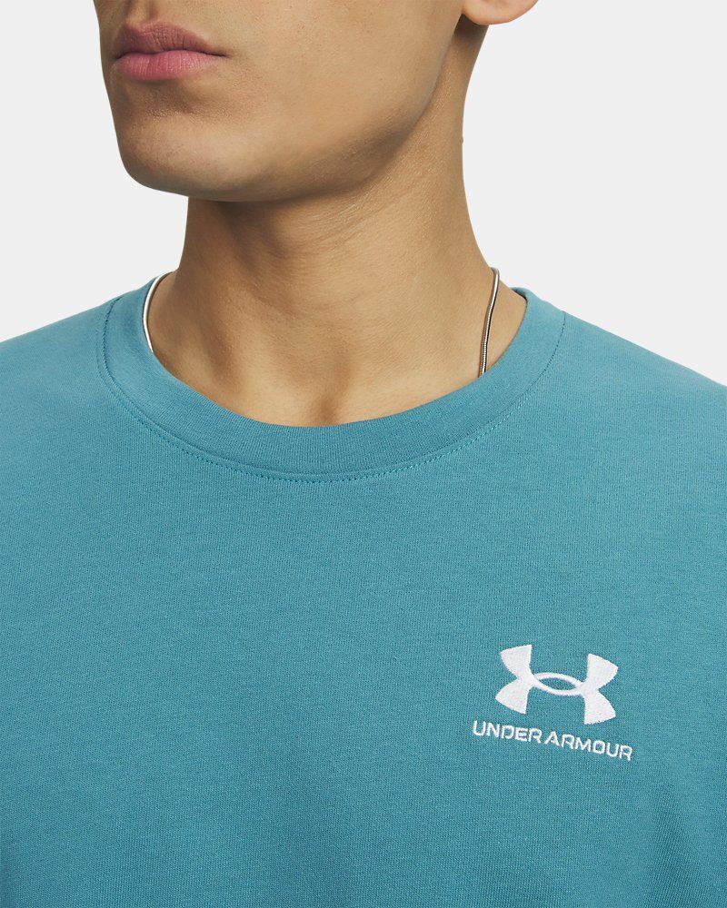 Men's UA Logo Embroidered Heavyweight Short Sleeve Men's Short Sleeve — view 23