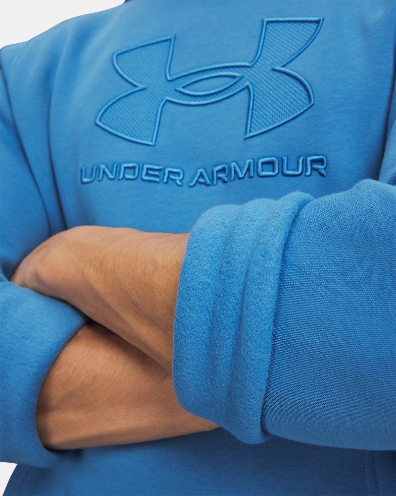 UA Icon Fleece Branded Men's Hoodie — view 6