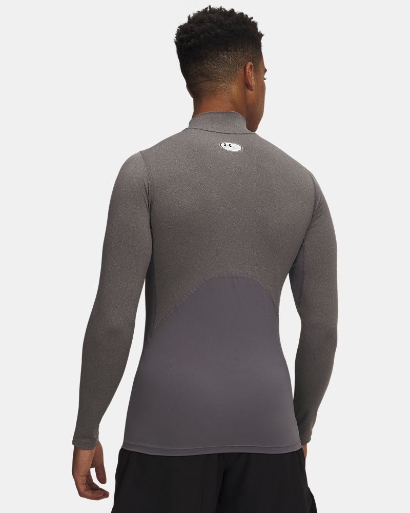 HeatGear® Men's Compression Mock Long Sleeve — view 8