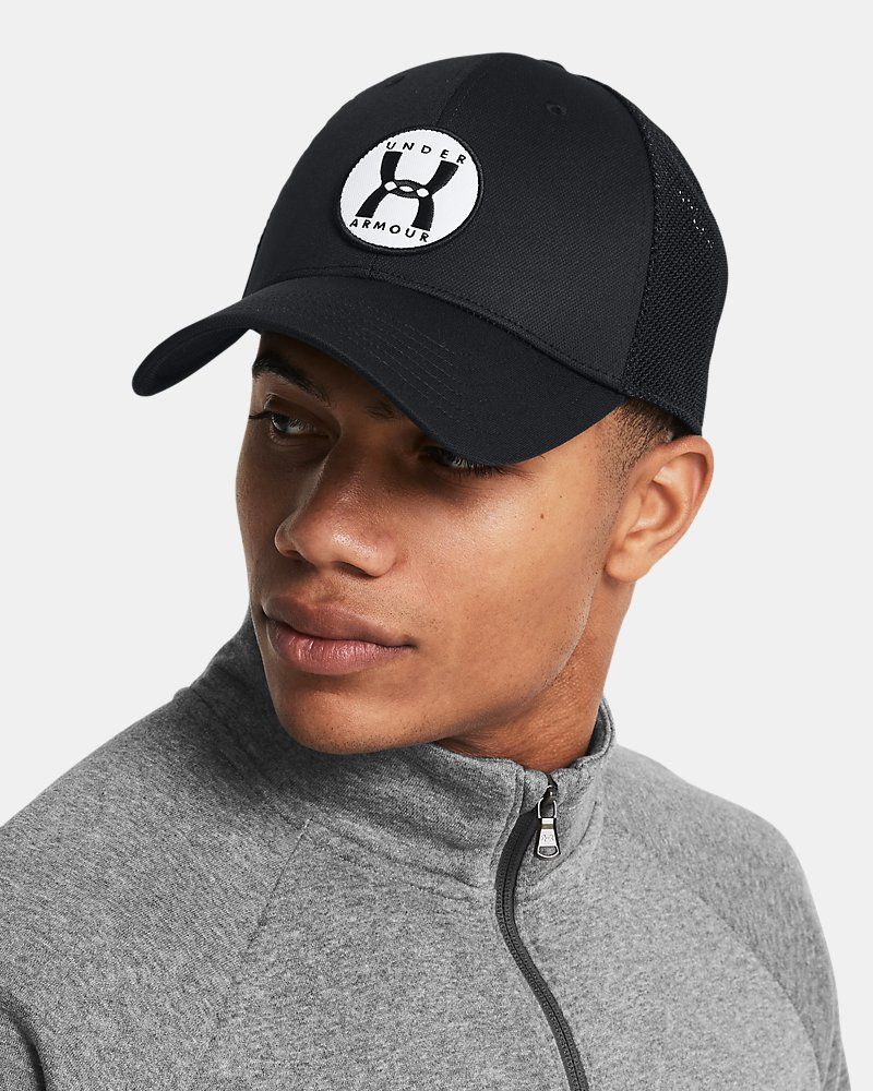 UA Essential Mid Men's Trucker Hat — view 3