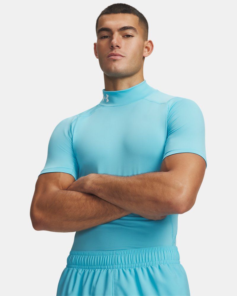 HeatGear® Compression Men's Mock Short Sleeve — view 29
