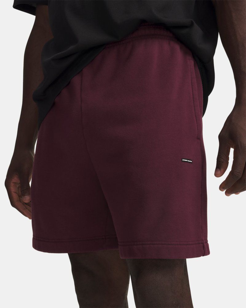 UA Icon Fleece Wash Men's Shorts — view 16