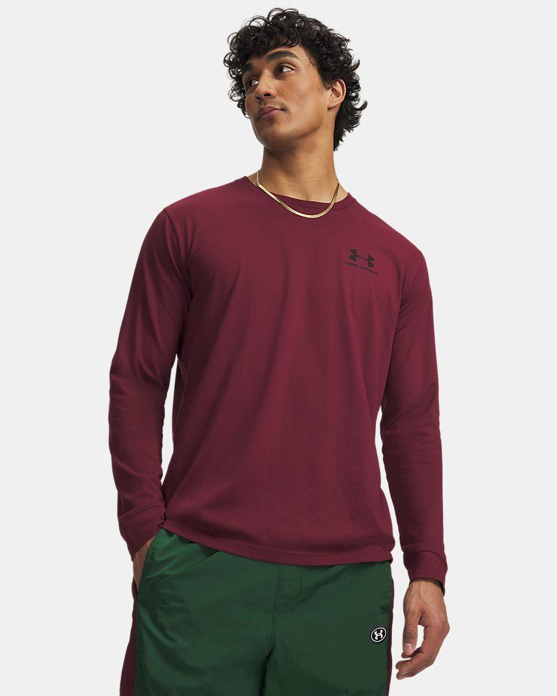UA Left Chest Men's Long Sleeve — view 13