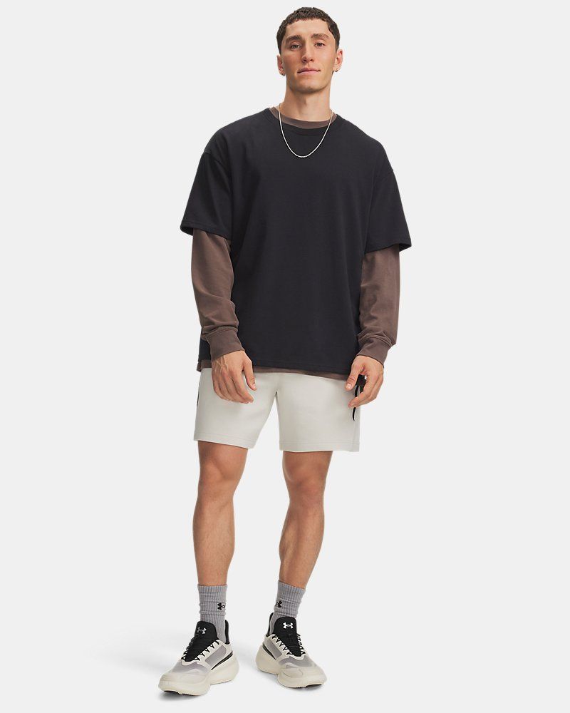 UA Unstoppable Fleece Men's Shorts — view 7