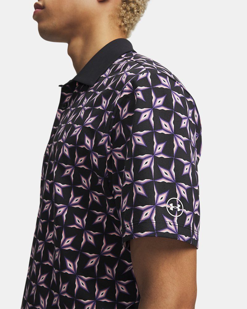 UA ArmourDry Printed Men's Polo — view 12