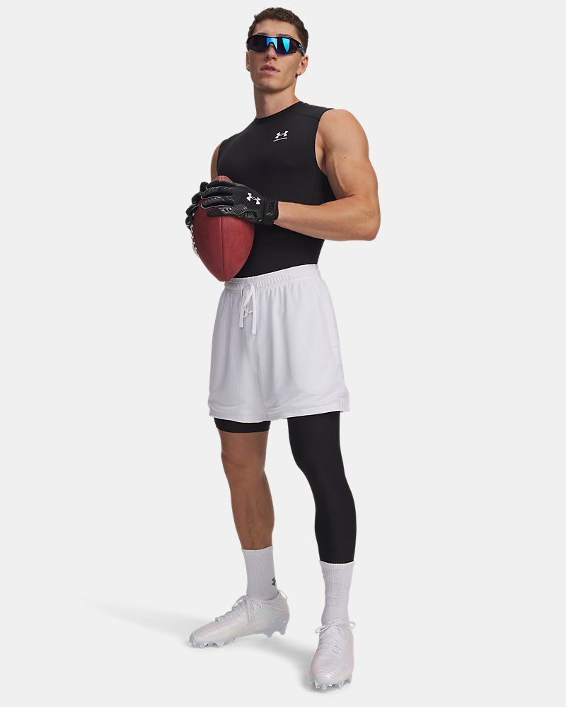 HeatGear® Asymmetrical Left Men's Leggings — view 3
