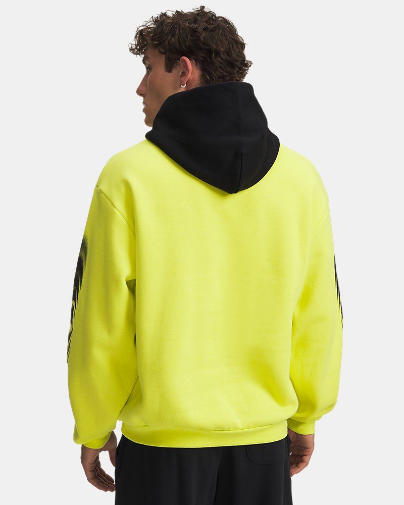 UA Icon Fleece Graphic Men's Hoodie — view 5