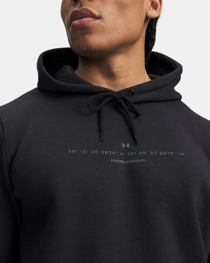UA Icon Fleece ODE Landscape Men's Hoodie — view 3