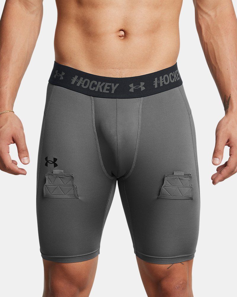 UA Hockey Compression Men's 9" Shorts