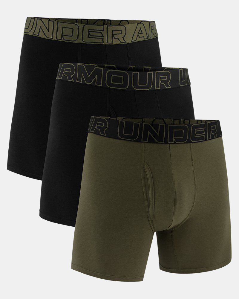 UA Performance Cotton Men's 6" 3-Pack Boxerjock® — view 8