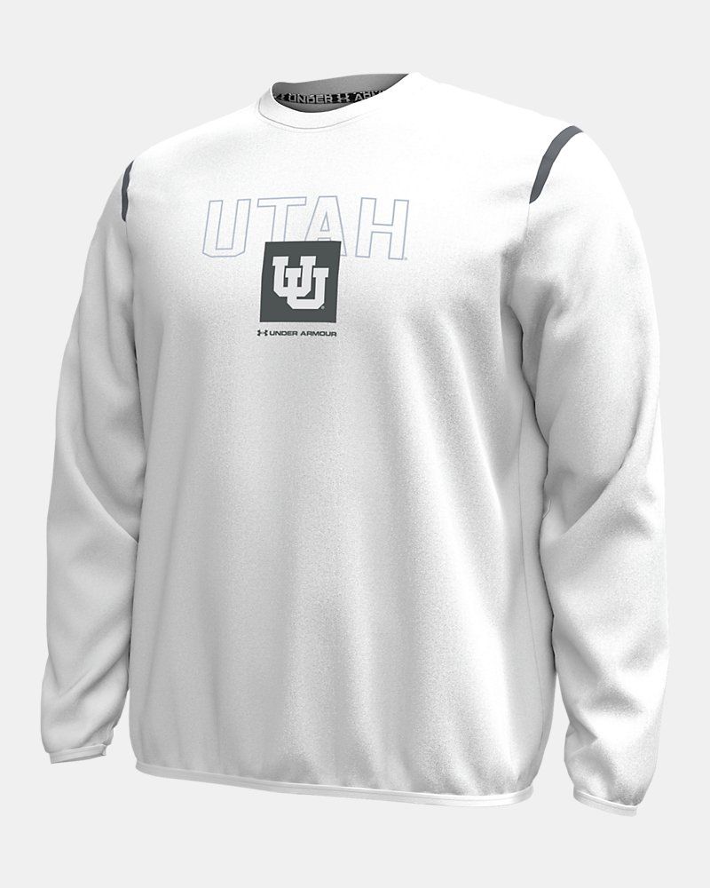 UA Unstoppable Fleece Collegiate Men's Crew — view 5