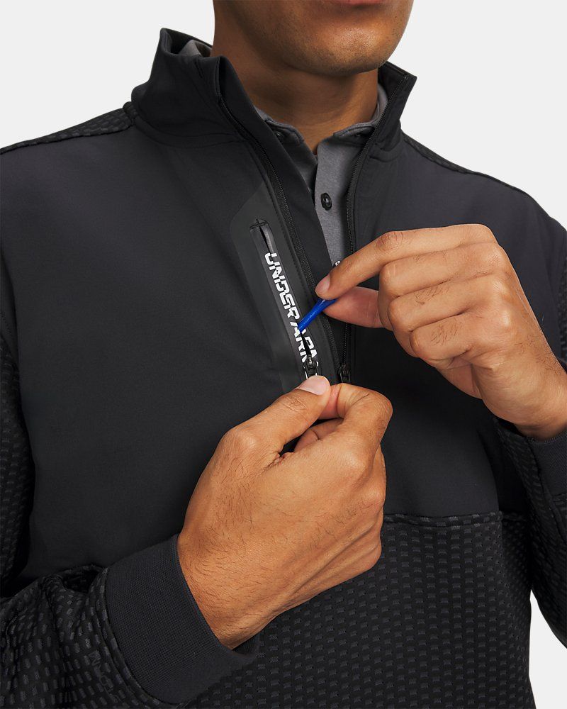 UA Drive Pro Hybrid Men's ½ Zip — view 3