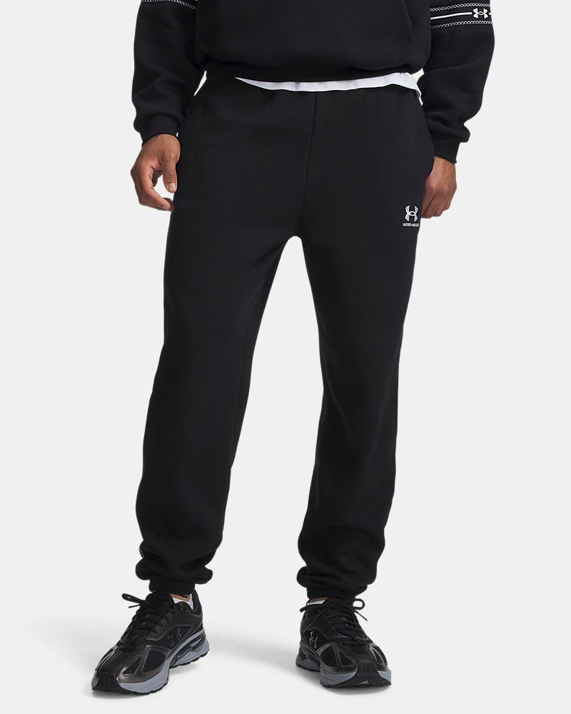 UA Icon Fleece Taped Men's Joggers — view 5