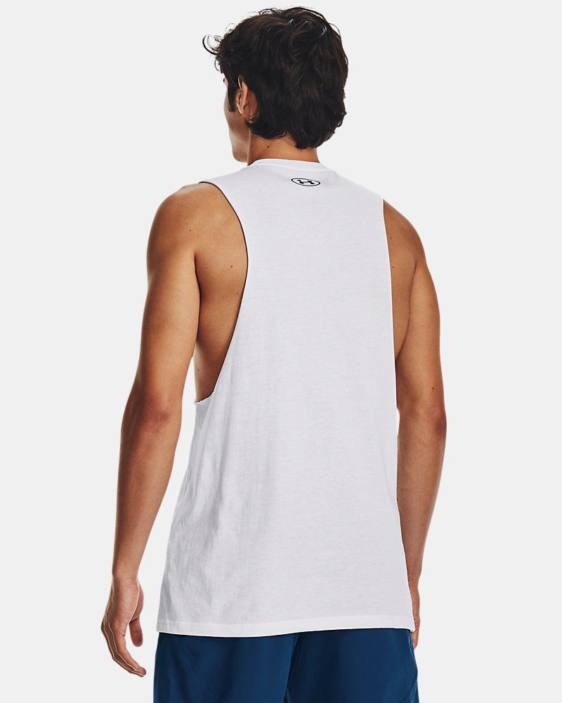 UA Left Chest Cut-Off Men's Tank — view 8