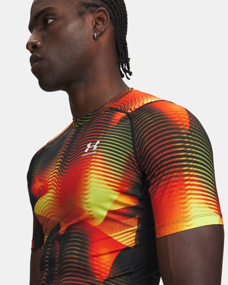 HeatGear® Printed Men's Short Sleeve — view 3