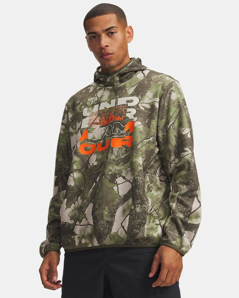 Armour Fleece® Storm Camo Men's Hoodie — view 10