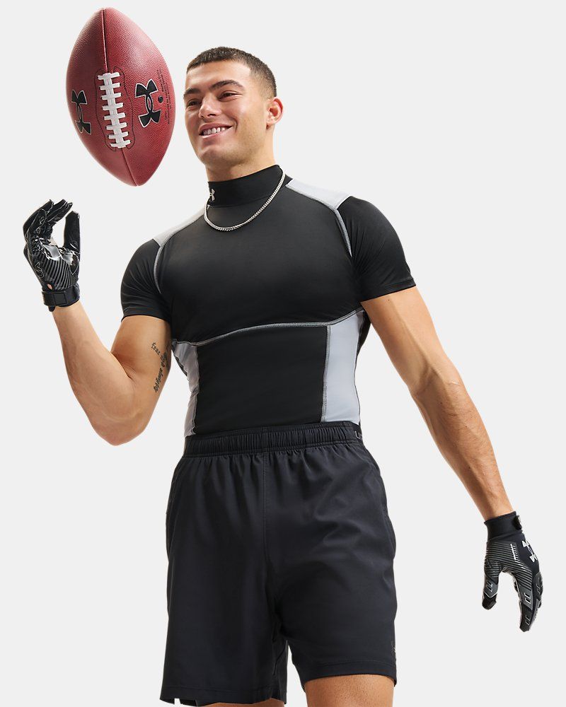 HeatGear® Elite Men's Compression Mock Short Sleeve