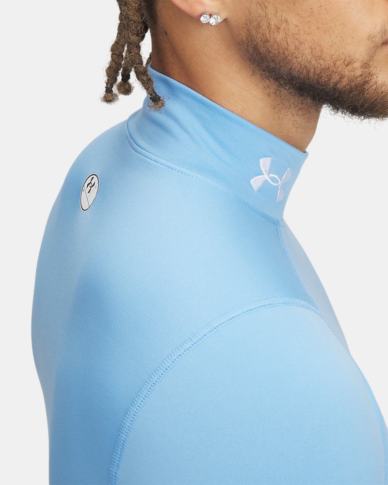 ColdGear® Men's Compression Mock Long Sleeve — view 34