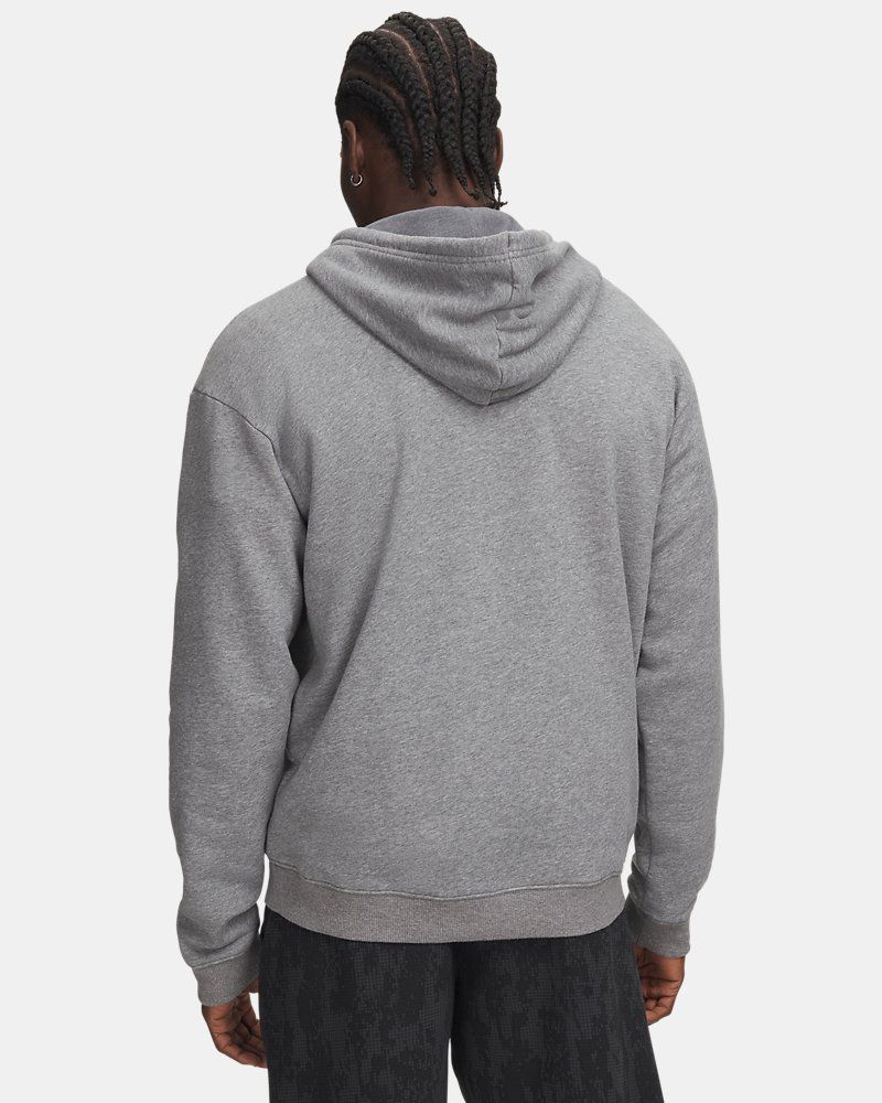 UA Rival Fleece Branded Men's Hoodie — view 6