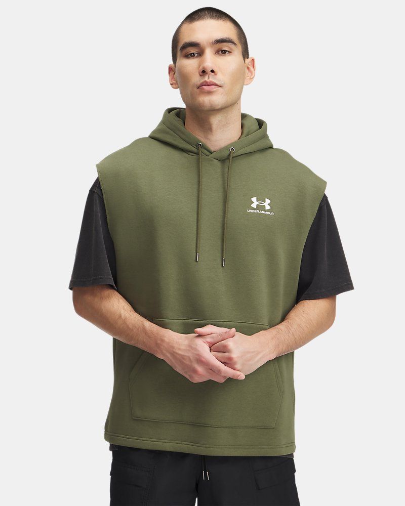 UA Icon Fleece Men's Sleeveless Hoodie — view 29