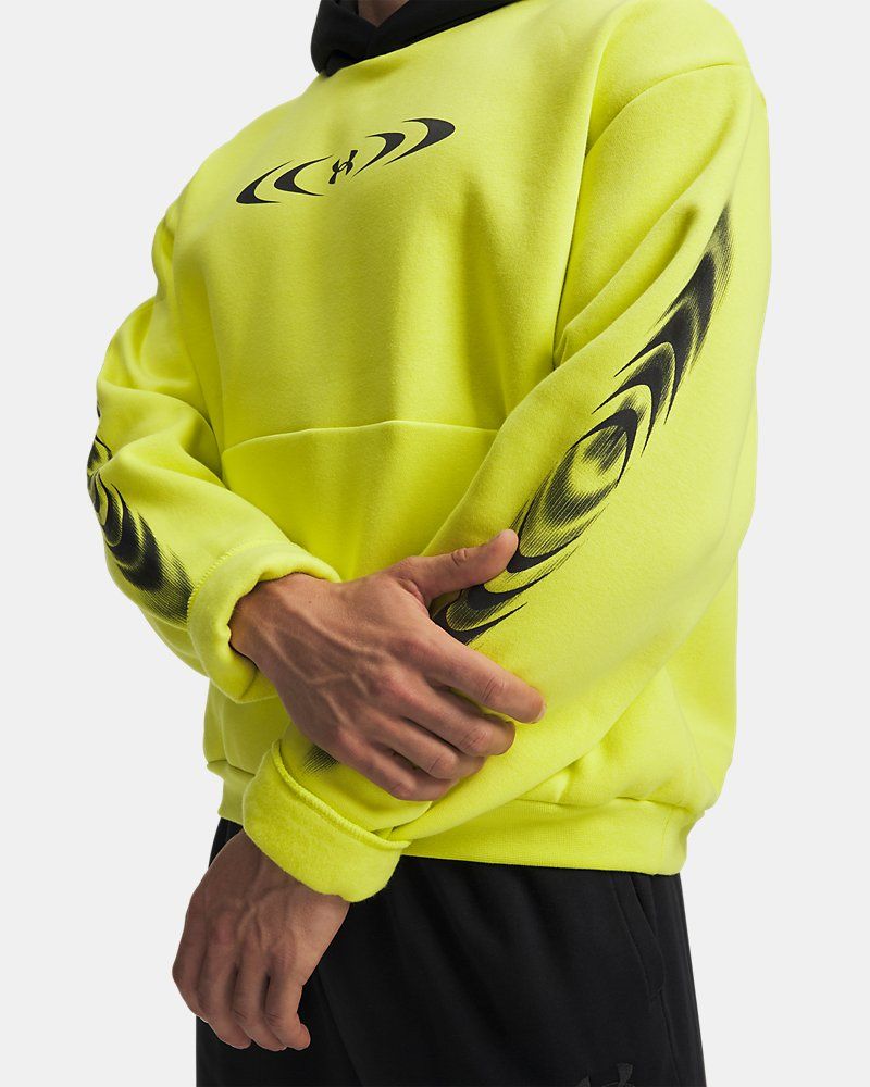 UA Icon Fleece Graphic Men's Hoodie — view 6