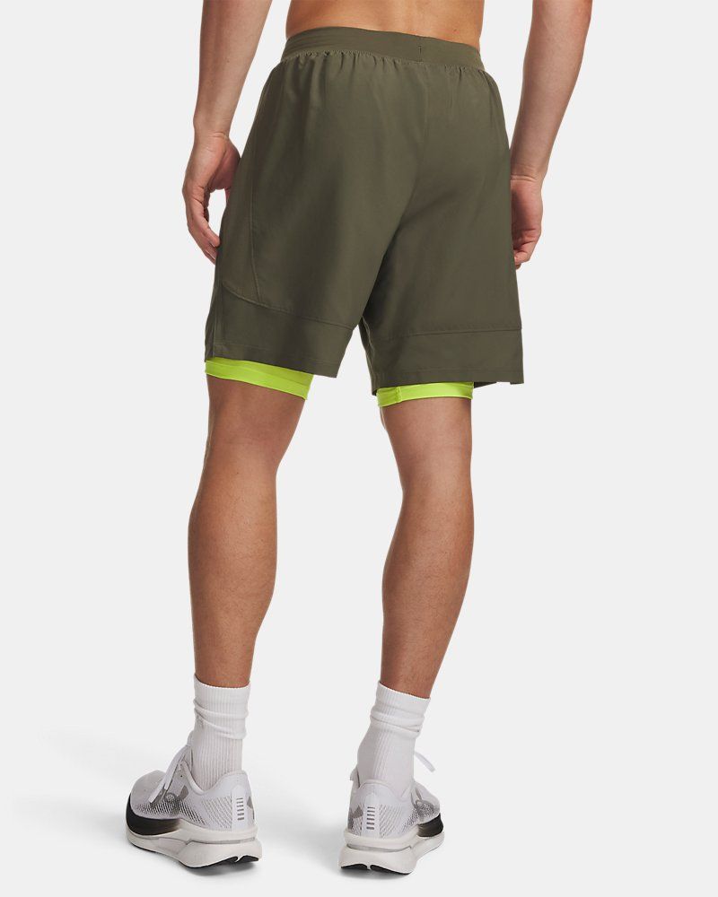 UA Launch Men's 2-in-1 7" Shorts — view 16