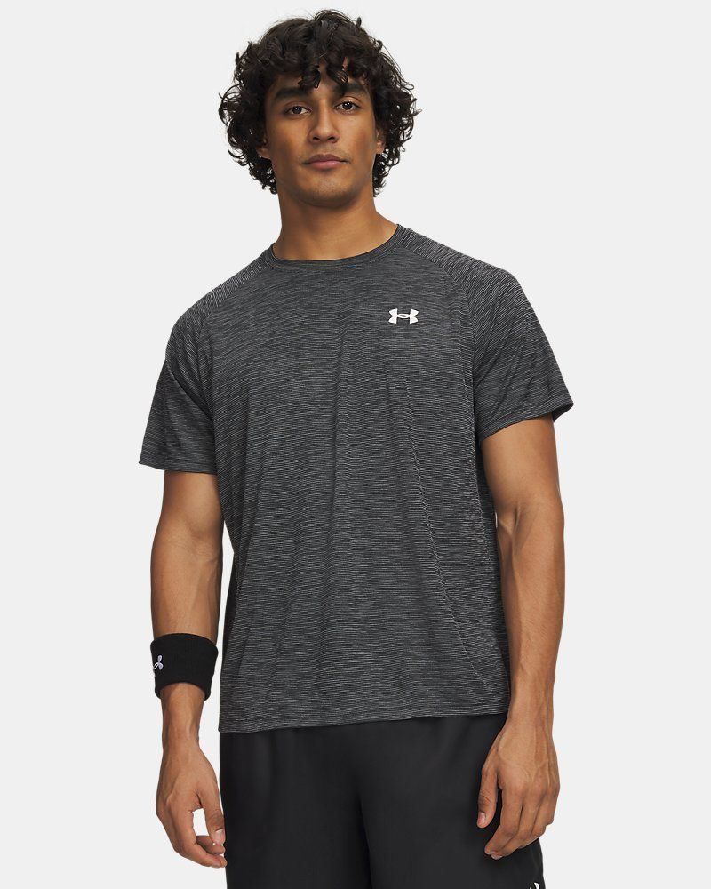 UA Tech™ Textured Men's Short Sleeve — view 3