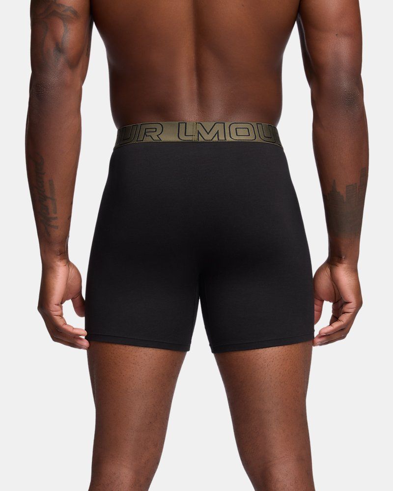 UA Performance Cotton Men's 6" 3-Pack Boxerjock® — view 7