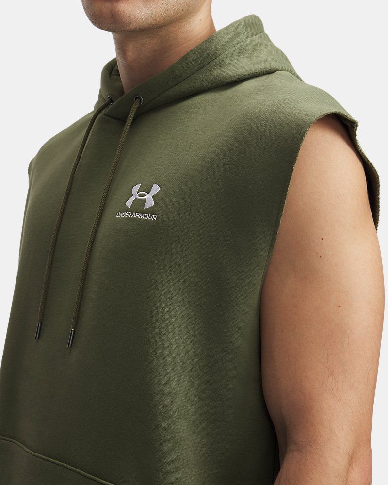 UA Icon Fleece Men's Sleeveless Hoodie — view 31