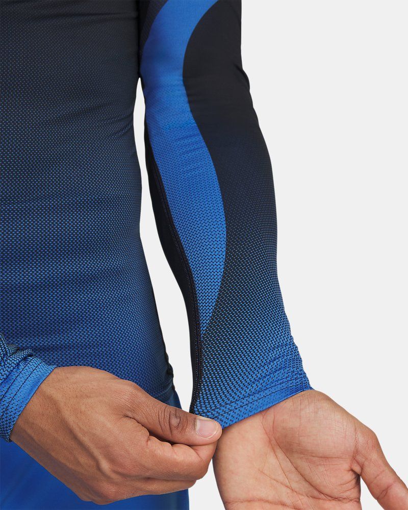 HeatGear® Sublimated Crew Men's Long Sleeve — view 4
