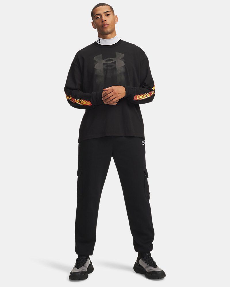UA Rival Fleece Men's Cargo Joggers — view 3