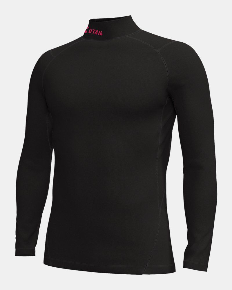 ColdGear® Collegiate Men's Long Sleeve Fitted Mock — view 5