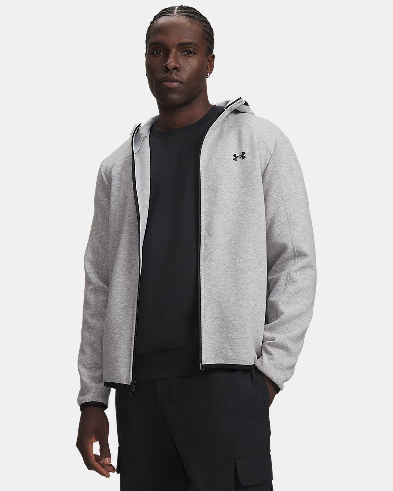 UA Unstoppable Fleece Men's Full Zip — view 4