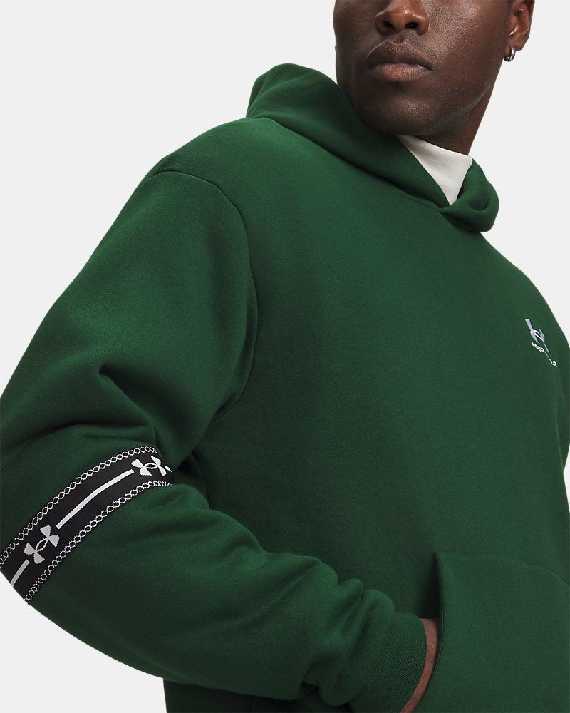 UA Icon Fleece Taped Men's Hoodie — view 9