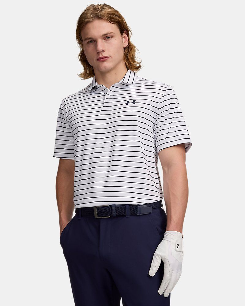 UA Matchplay Stripe Men's Polo — view 4