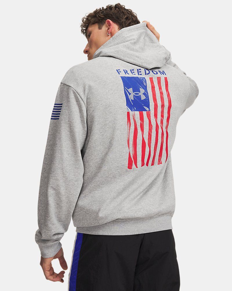 UA Freedom Flag Men's Hoodie — view 5