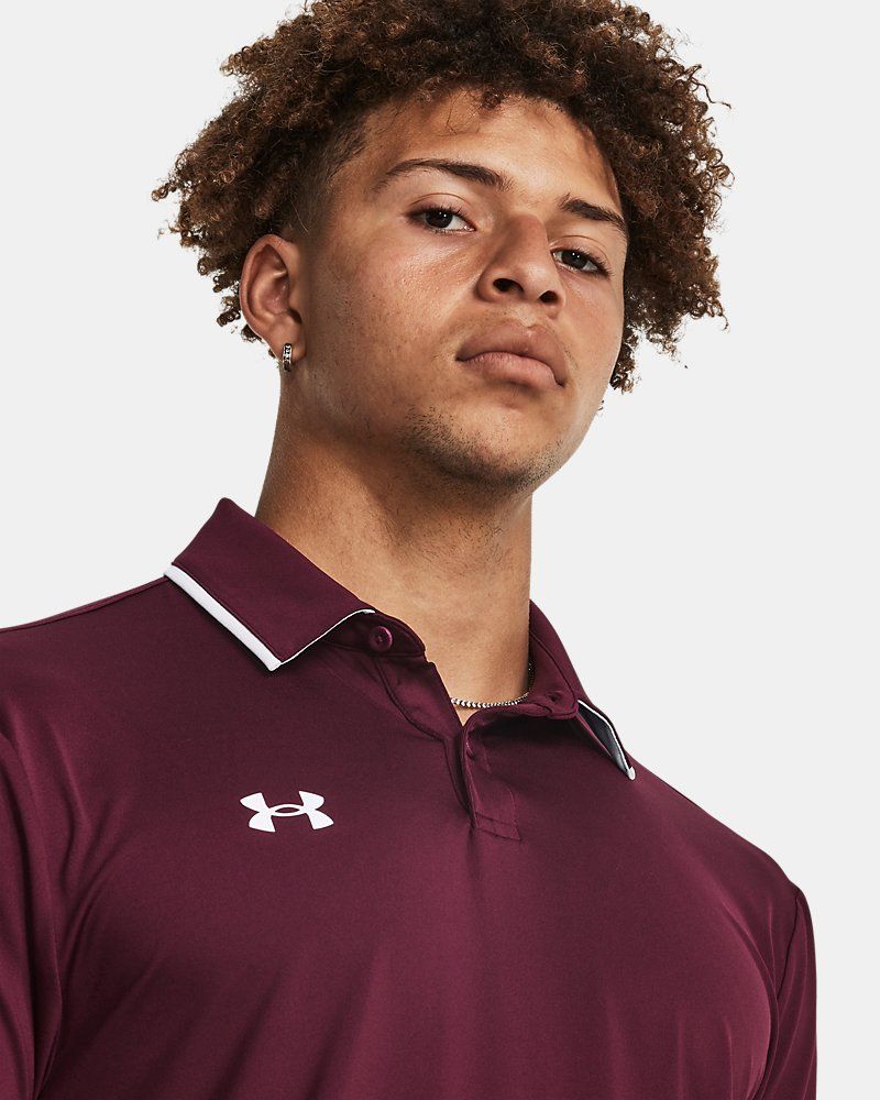 UA Team Tipped Men's Polo — view 50
