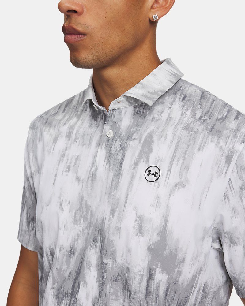 UA Drive Chill Printed Men's Polo — view 3