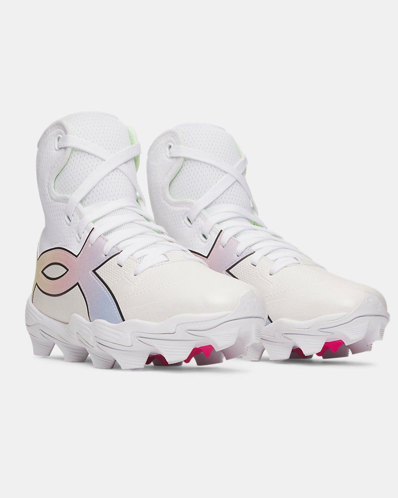 UA Highlight RM Football Cleats — view 4