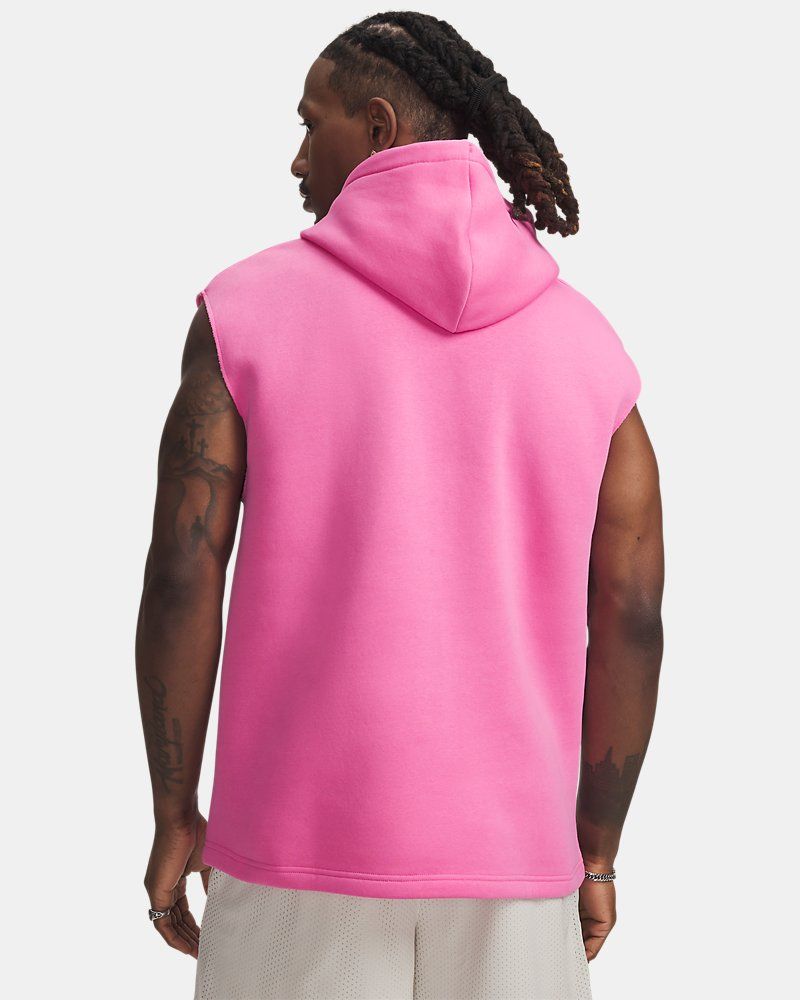 UA Icon Fleece Men's Sleeveless Hoodie — view 17