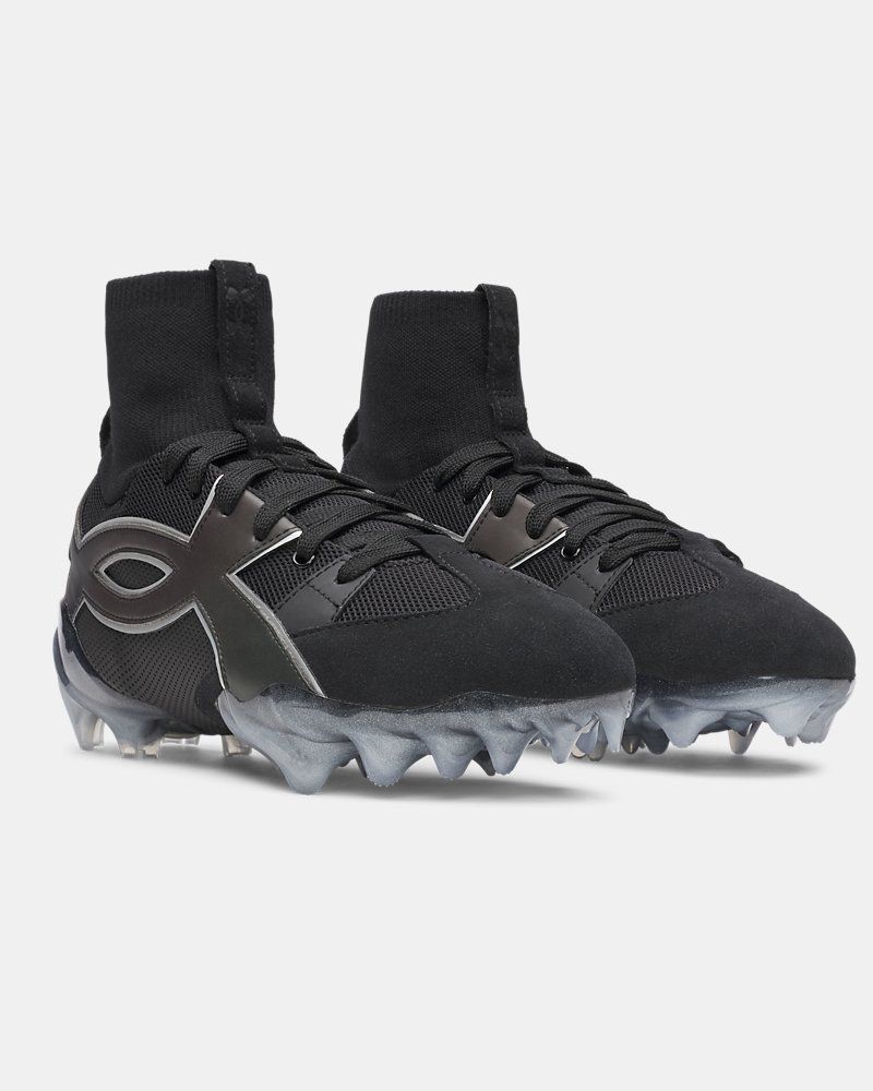 UA Spotlight Icon High Football Cleats — view 4