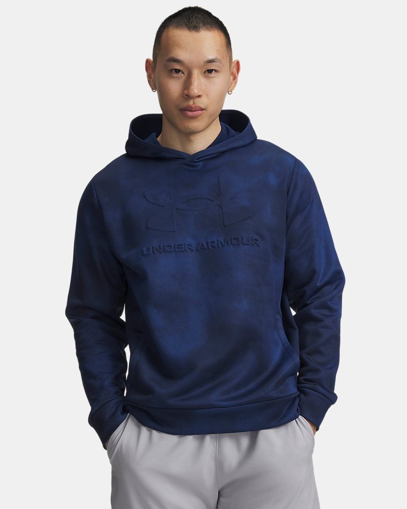 Armour Fleece® Print Emboss Men's Hoodie — view 4