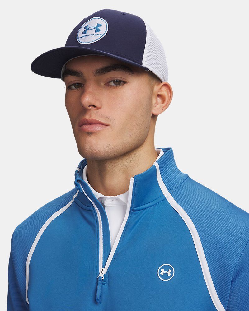 UA Drive Mid Men's Stretch Fit Cap — view 12