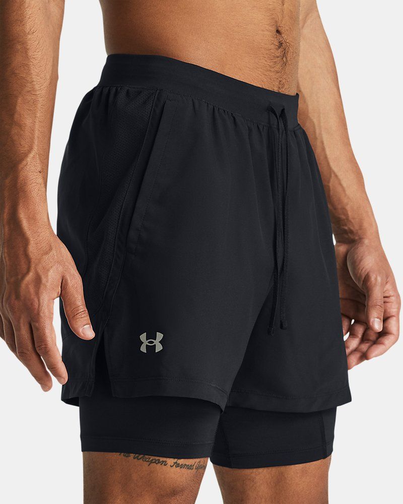UA Launch Men's 2-in-1 5" Shorts — view 4