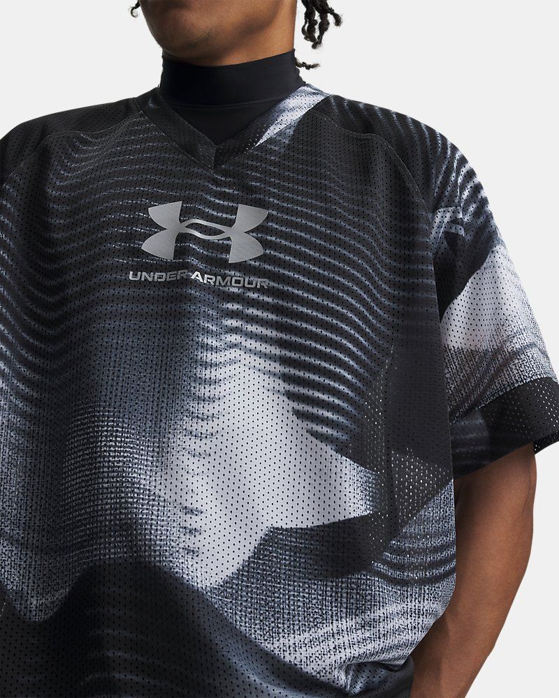 UA Icon Mesh Men's Short Sleeve Jersey — view 3