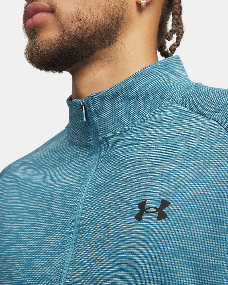 UA Tech™ Textured Men's ½ Zip — view 44